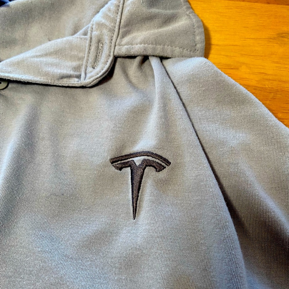 COPY - Official Tesla 3 Button Polo